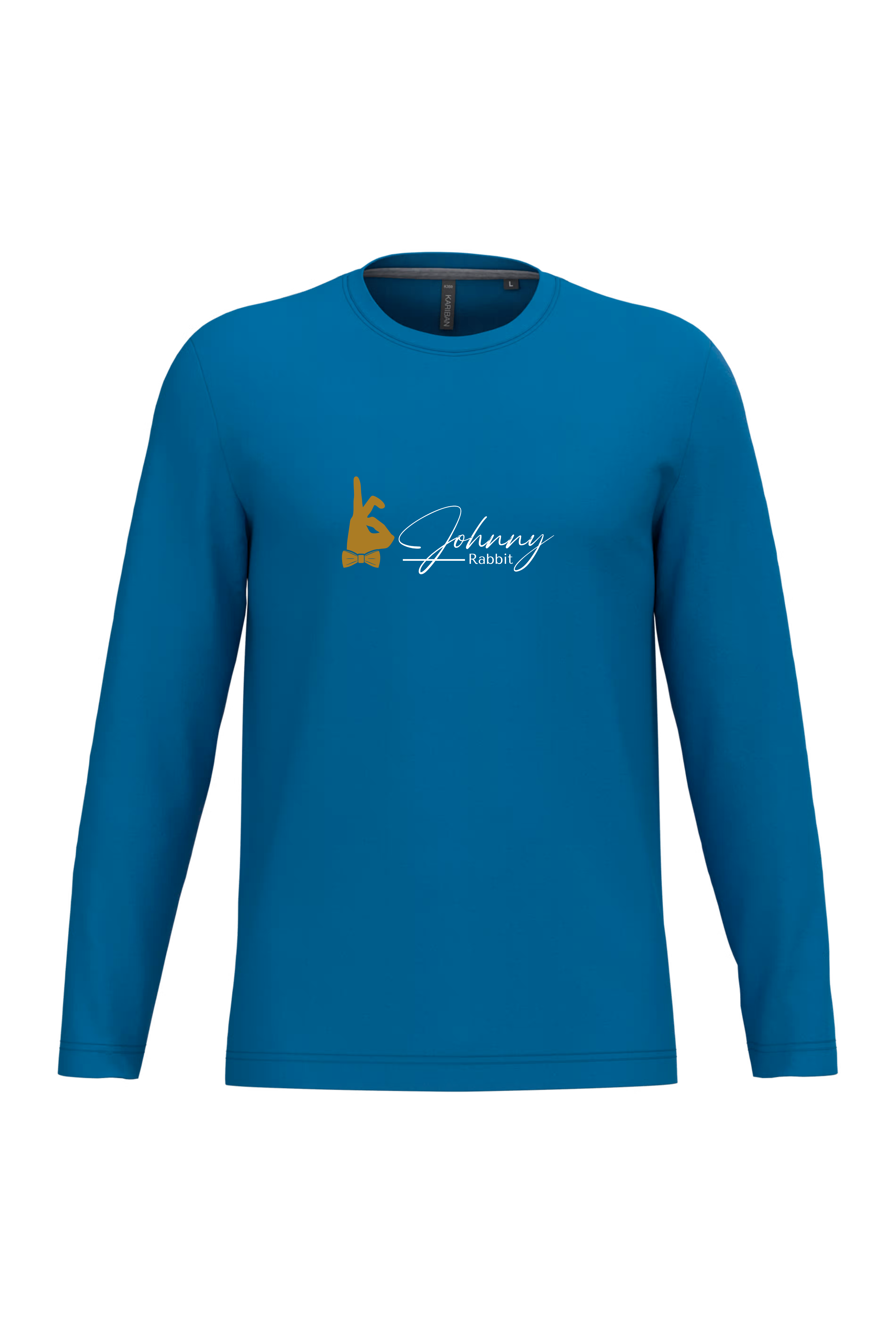 Johnny Rabbit Long Sleeve Sea Blue