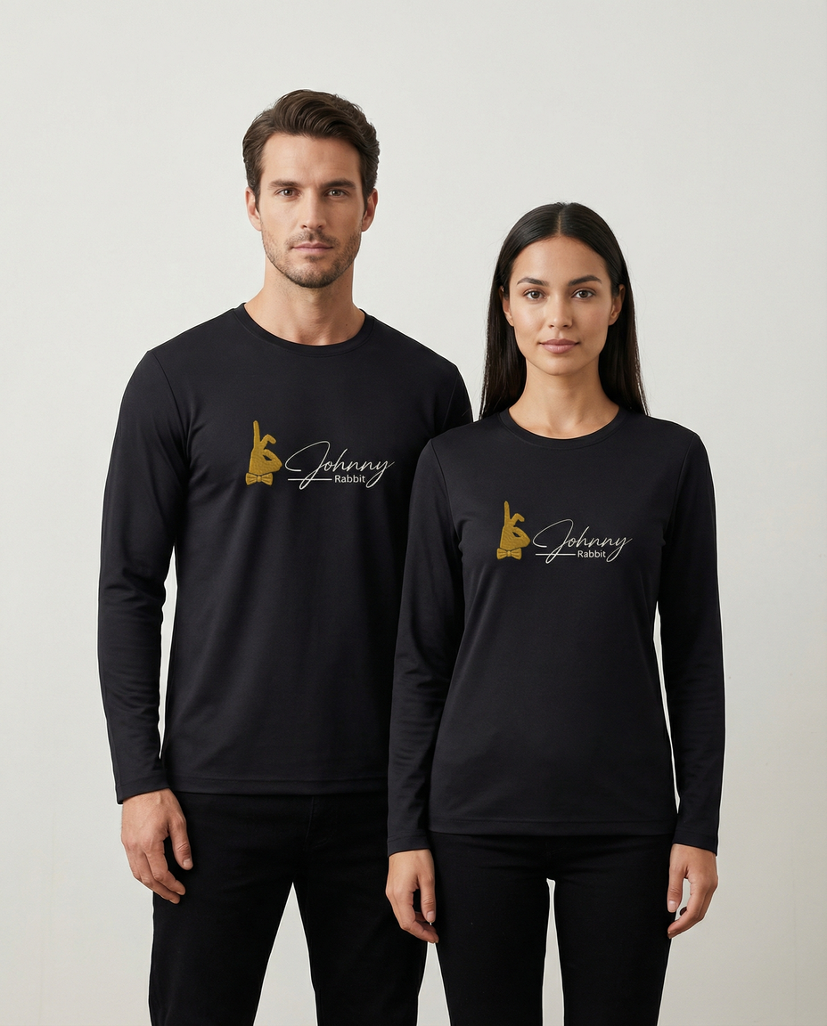 Johnny Rabbit Long Sleeve Black Night