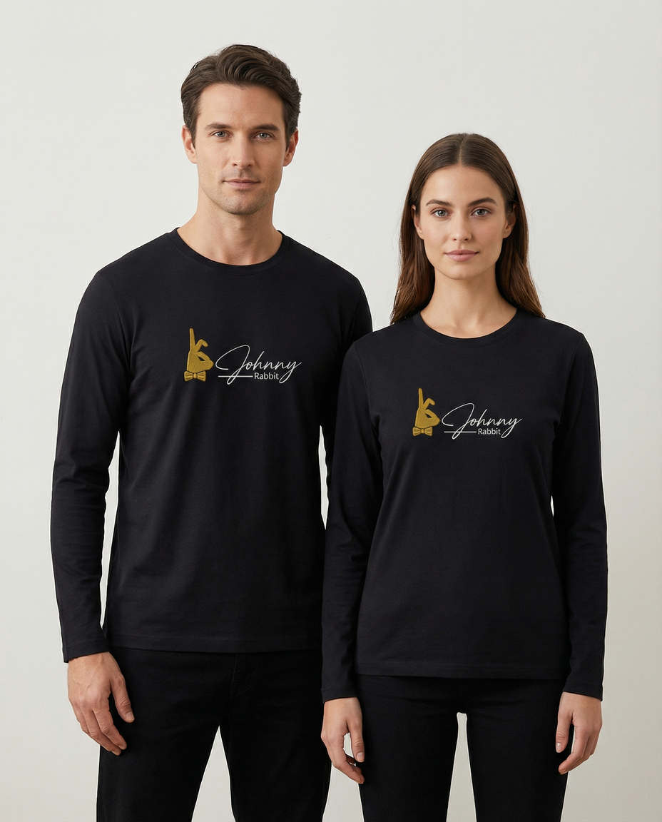 Johnny Rabbit Long Sleeve Black Night