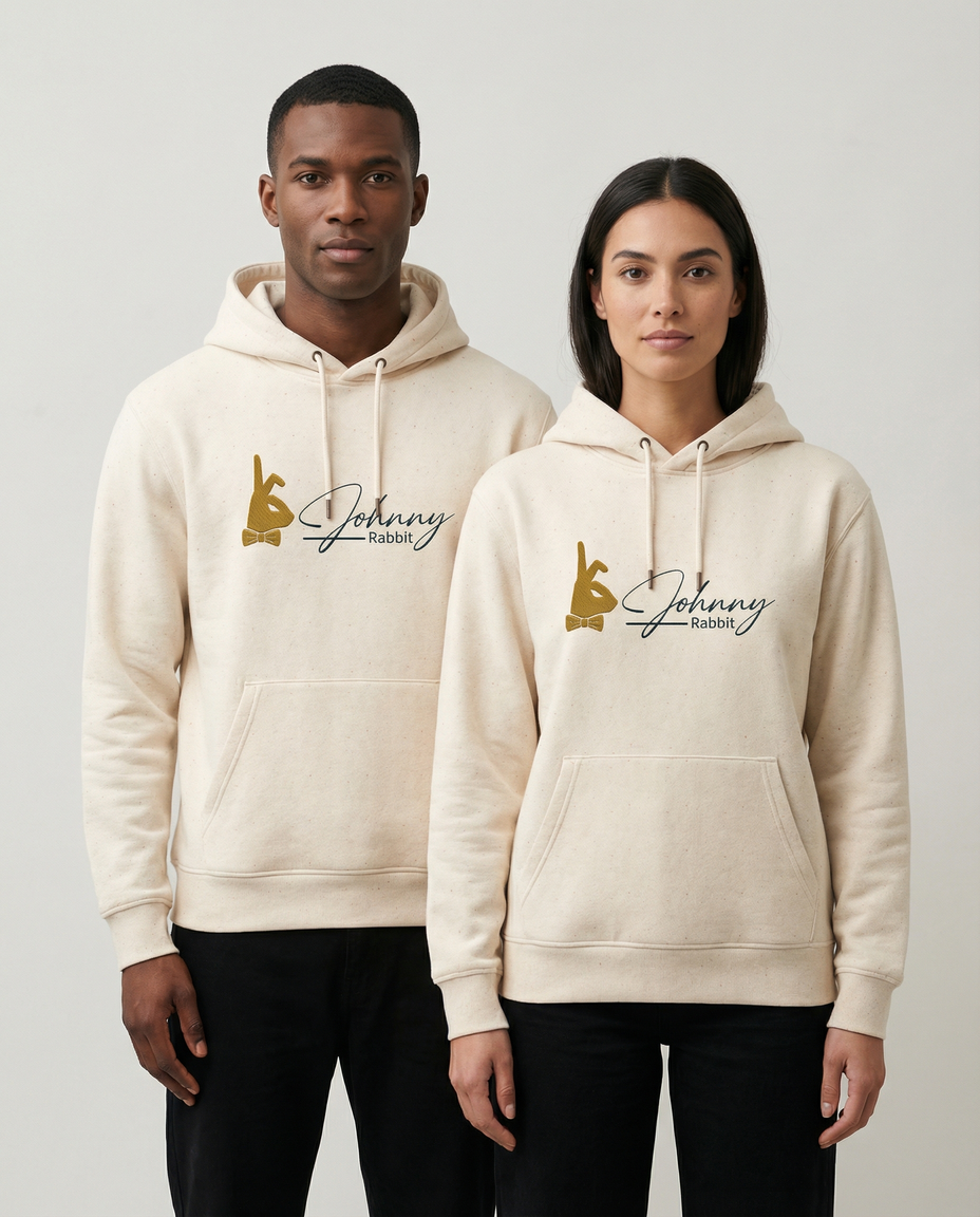 Johnny Rabbit Hoodie Raw Natural