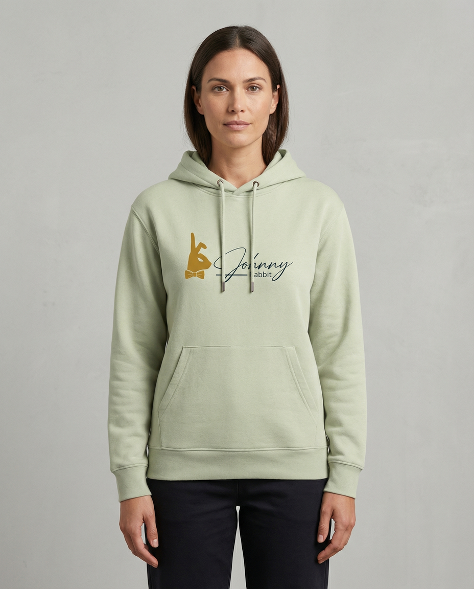 Johnny Rabbit Hoodie Celadon Mist