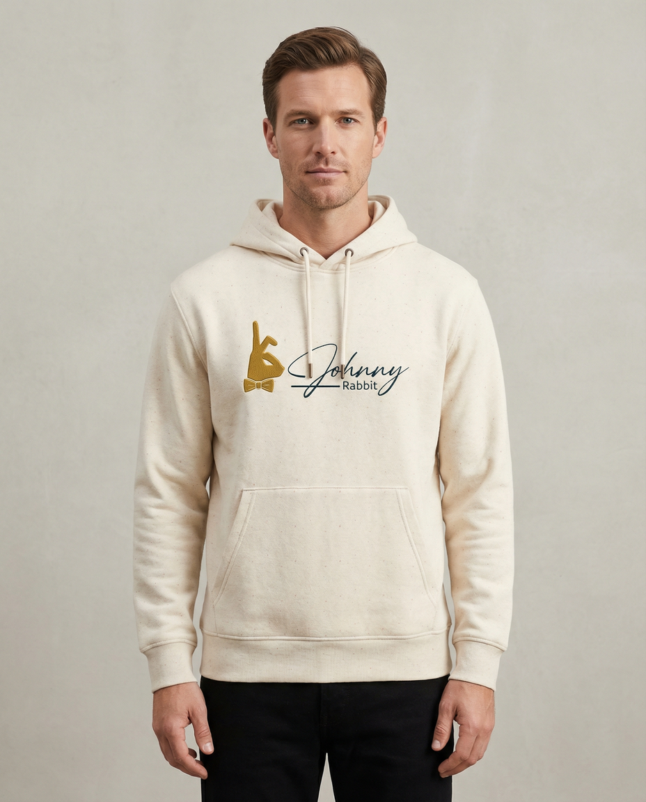 Johnny Rabbit Hoodie Raw Natural