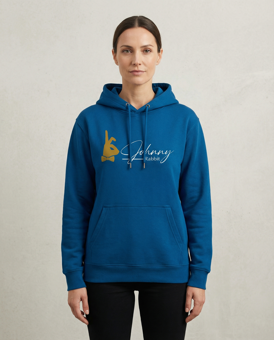 Johnny Rabbit Hoodie Sea Blue