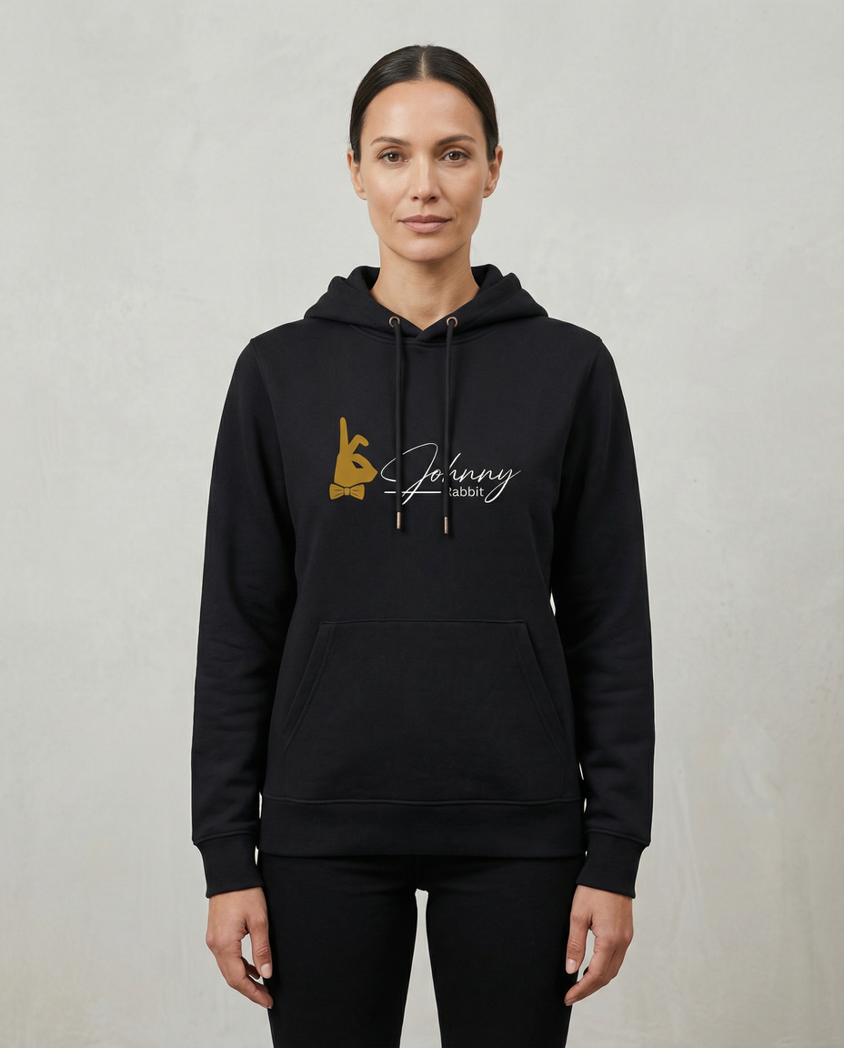Johnny Rabbit Hoodie Black Night