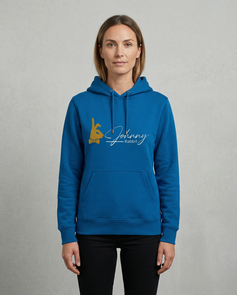 Johnny Rabbit Hoodie Sea Blue