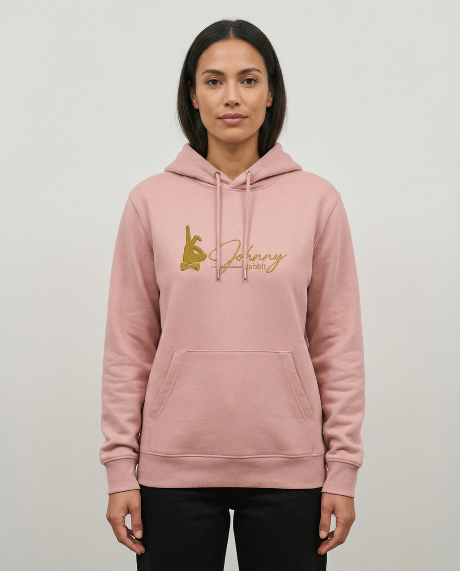 Johnny Rabbit Hoodie Petal Rose