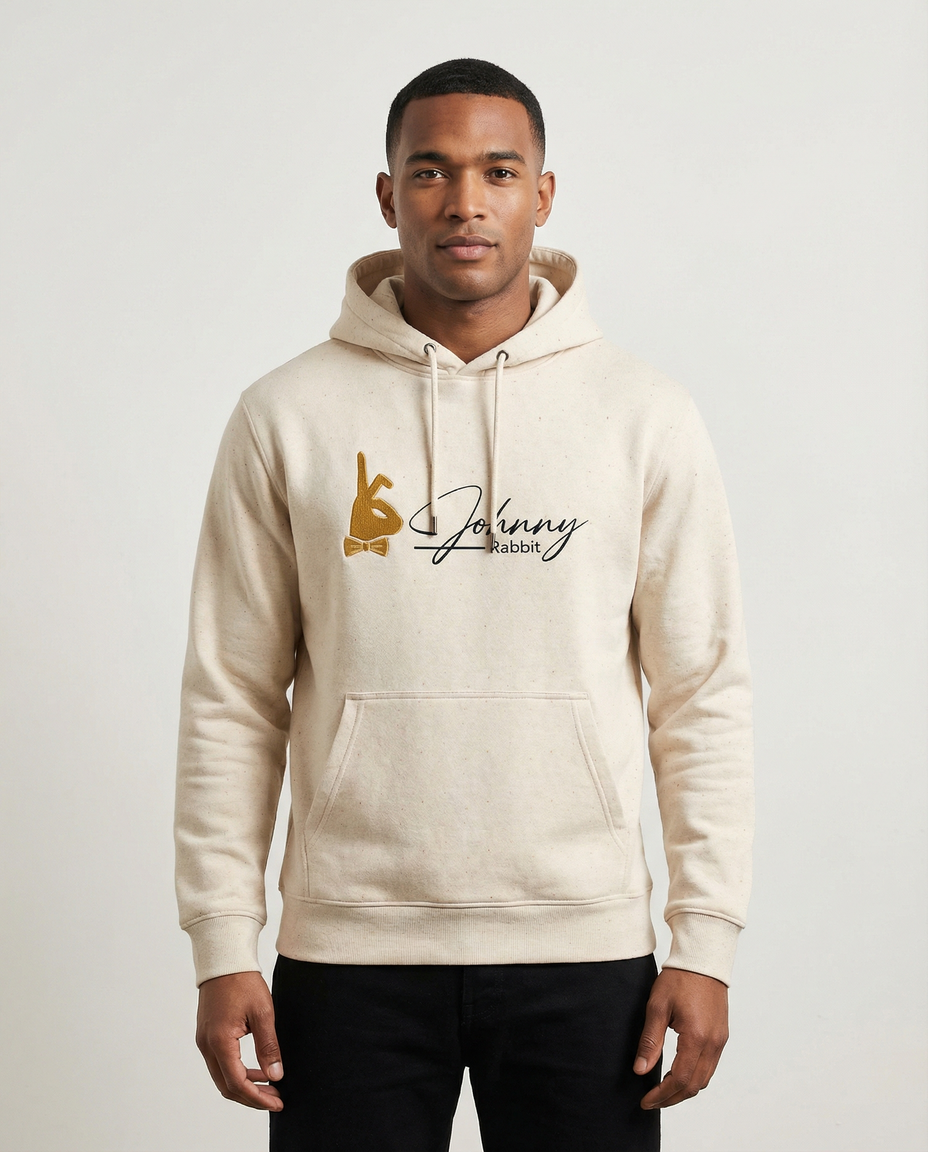 Johnny Rabbit Hoodie Raw Natural