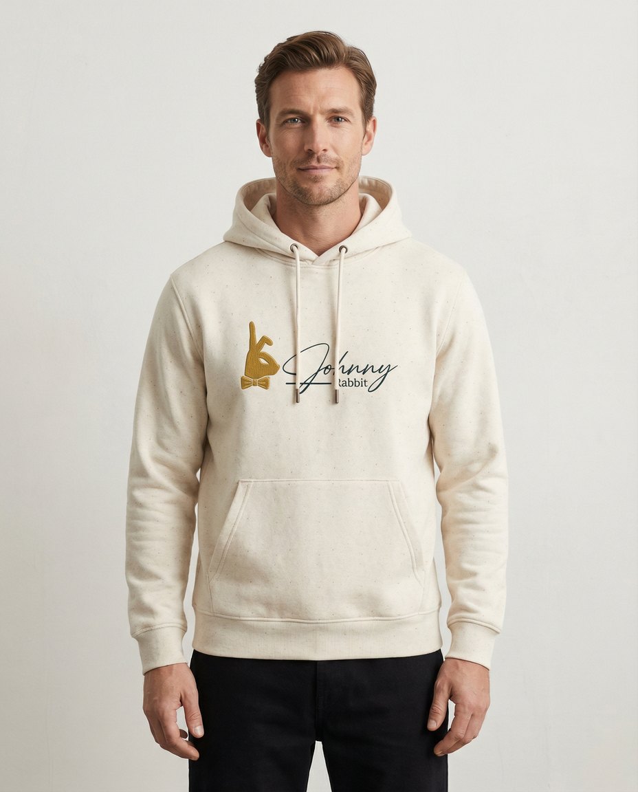 Johnny Rabbit Hoodie Raw Natural