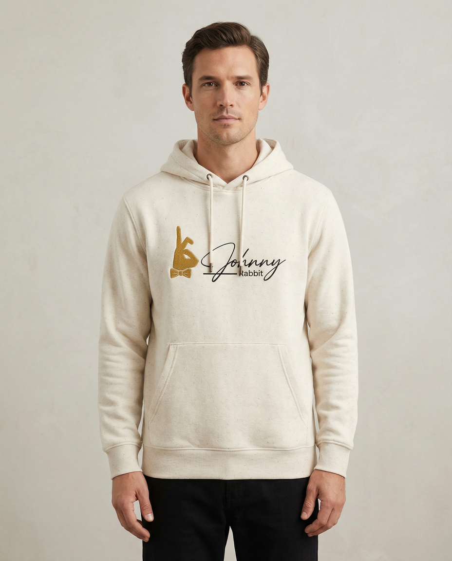 Johnny Rabbit Hoodie Raw Natural