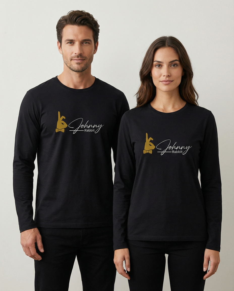 Johnny Rabbit Long Sleeve Black Night